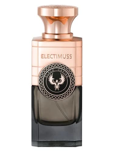 Frasco del perfume Black Caviar de Electimuss — fragancia unisex