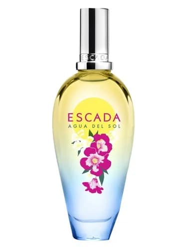 Frasco del perfume Agua Del Sol de Escada — fragancia femenino