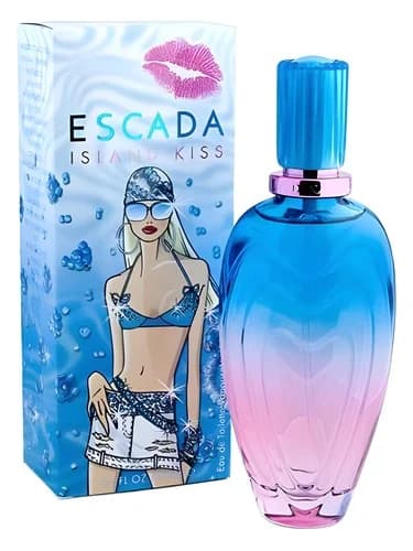 Frasco del perfume Island Kiss de Escada — fragancia femenino