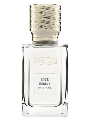 Frasco del perfume Rose Hubris de Ex Nihilo — fragancia unisex