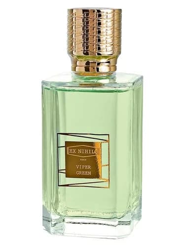 Frasco del perfume Viper Green de Ex Nihilo — fragancia unisex