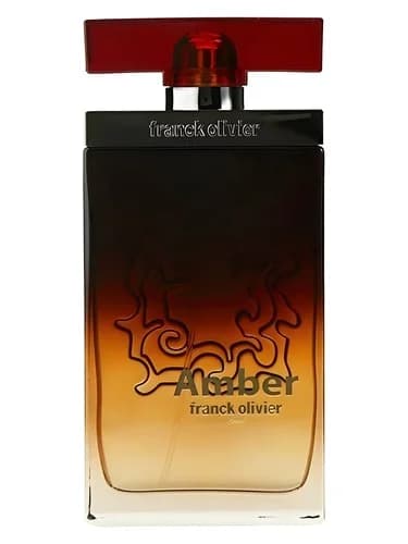 Frasco del perfume Amber de Franck Olivier — fragancia masculino