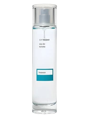 Frasco del perfume Heaven de Gap — fragancia femenino