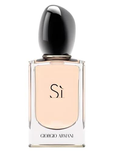 Frasco del perfume Si de Giorgio Armani — fragancia femenino