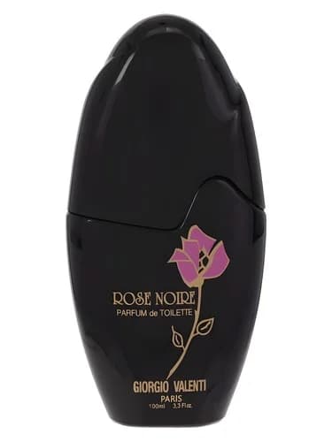 Frasco del perfume Rose Noire de Giorgio Valenti — fragancia femenino
