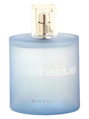 Frasco del perfume Into The Blue de Givenchy — fragancia unisex