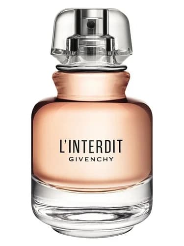 Frasco del perfume L Interdit Hair Mist de Givenchy — fragancia femenino