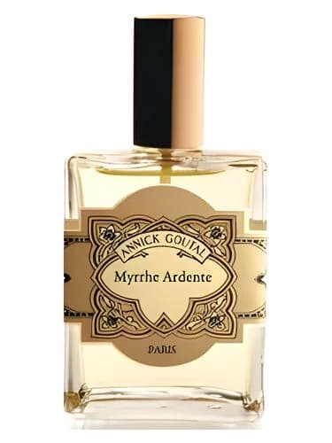 Frasco del perfume Myrrhe Ardente de Goutal — fragancia unisex