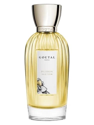 Frasco del perfume Passion de Goutal — fragancia femenino