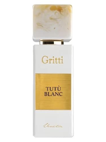 Frasco del perfume Tutu Blanc de Gritti — fragancia femenino