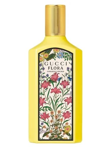Frasco del perfume Flora Gorgeous Orchid de Gucci — fragancia femenino