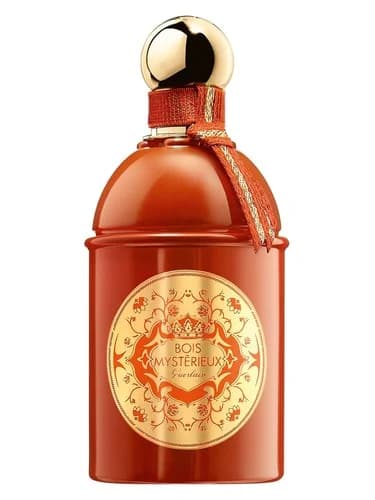 Frasco del perfume Bois Mysterieux de Guerlain — fragancia unisex