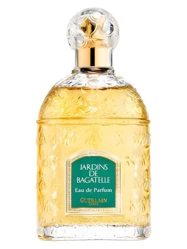 Frasco del perfume Jardins De Bagatelle de Guerlain — fragancia femenino