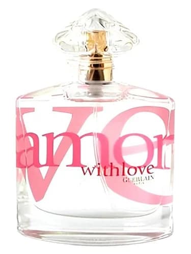 Frasco del perfume With Love de Guerlain — fragancia femenino
