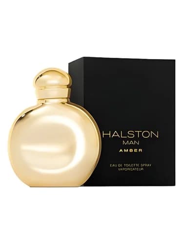 Frasco del perfume Man Amber de Halston — fragancia masculino