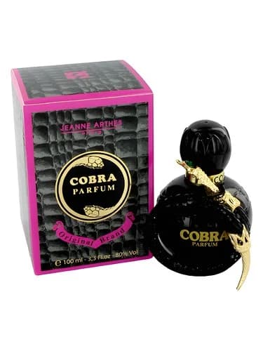 Frasco del perfume Cobra de Jeanne Arthes — fragancia femenino