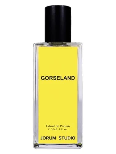 Frasco del perfume Gorseland de Jorum Studio — fragancia unisex