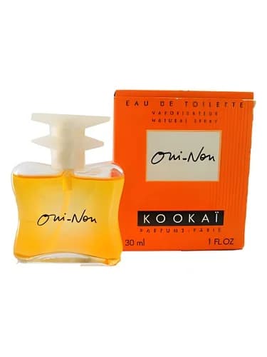 Frasco del perfume Oui Non de Kookai — fragancia femenino