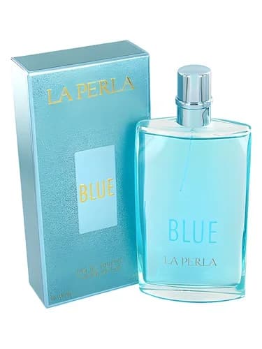 Frasco del perfume Blue de La Perla — fragancia femenino