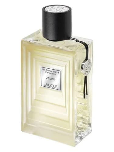 Frasco del perfume Zamak de Lalique — fragancia unisex