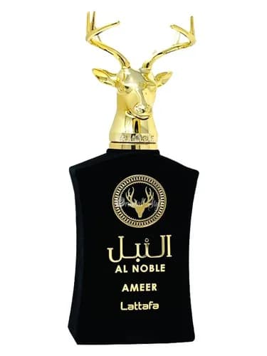 Frasco del perfume Ameer de Lattafa Perfumes — fragancia unisex