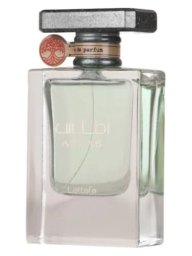 Frasco del perfume Atlas de Lattafa Perfumes — fragancia unisex