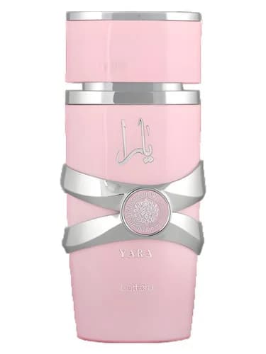 Frasco del perfume Yara de Lattafa Perfumes — fragancia femenino