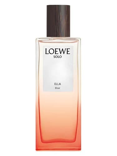 Frasco del perfume Solo Ella Elixir de Loewe — fragancia femenino