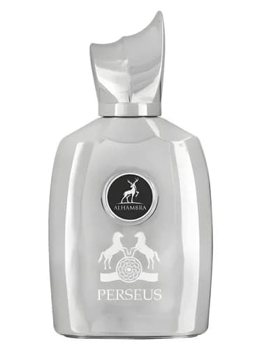 Frasco del perfume Perseus de Maison Alhambra — fragancia masculino