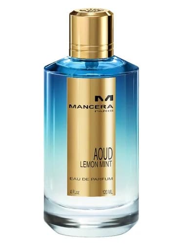 Frasco del perfume Aoud Lemon Mint de Mancera — fragancia unisex