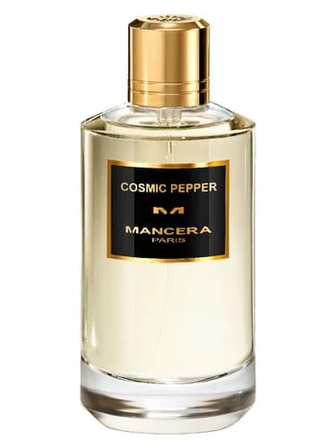 Frasco del perfume Cosmic Pepper de Mancera — fragancia unisex