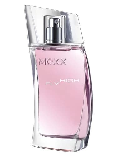 Frasco del perfume Fly High Woman de Mexx — fragancia femenino