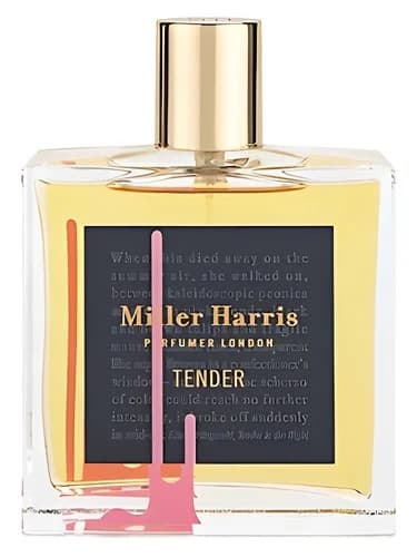 Frasco del perfume Tender de Miller Harris — fragancia unisex