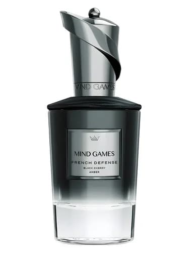 Frasco del perfume French Defense de Mind Games — fragancia unisex