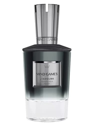 Frasco del perfume J Adoube de Mind Games — fragancia unisex