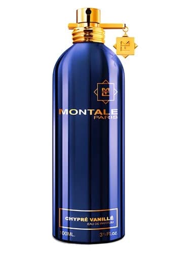 Frasco del perfume Chypre Vanille de Montale — fragancia unisex