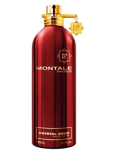 Frasco del perfume Crystal Aoud de Montale — fragancia unisex