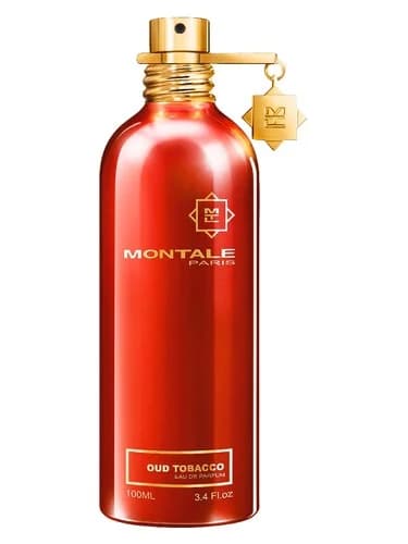 Frasco del perfume Oud Tobacco de Montale — fragancia unisex