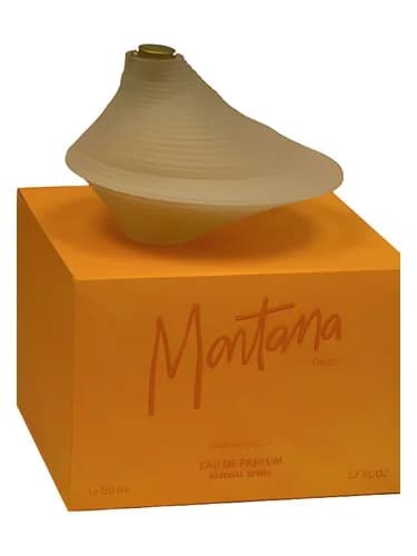 Frasco del perfume Parfum D Elle de Montana — fragancia femenino