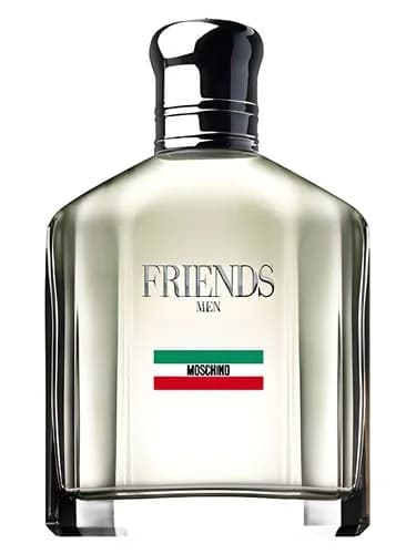 Frasco del perfume Friends Men de Moschino — fragancia masculino