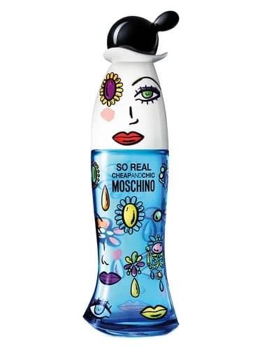 Frasco del perfume So Real Cheap Chic de Moschino — fragancia femenino