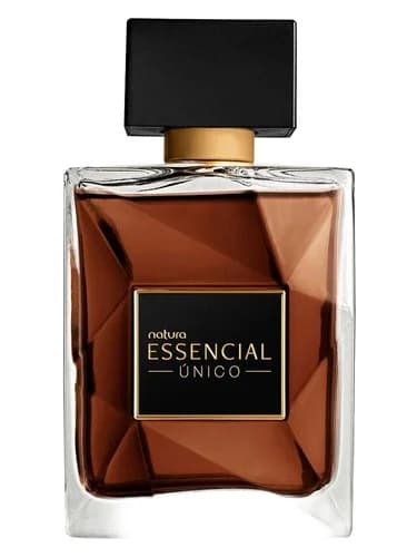 Frasco del perfume Essencial Unico de Natura — fragancia masculino