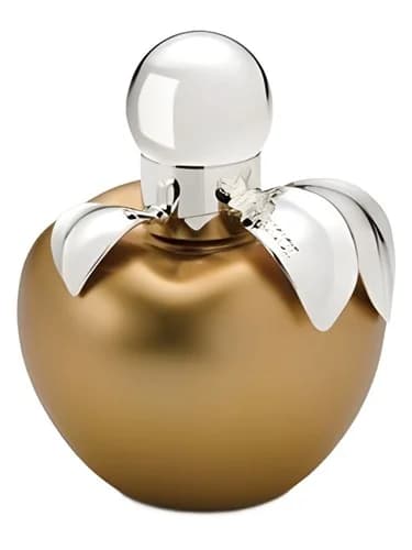Frasco del perfume Nina Gold Edition de Nina Ricci — fragancia femenino