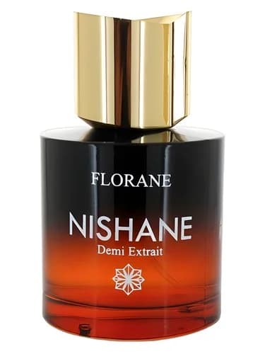 Frasco del perfume Florane de Nishane — fragancia unisex