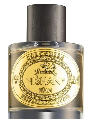 Frasco del perfume Safran Colognise de Nishane — fragancia unisex