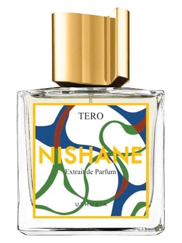 Frasco del perfume Tero de Nishane — fragancia unisex