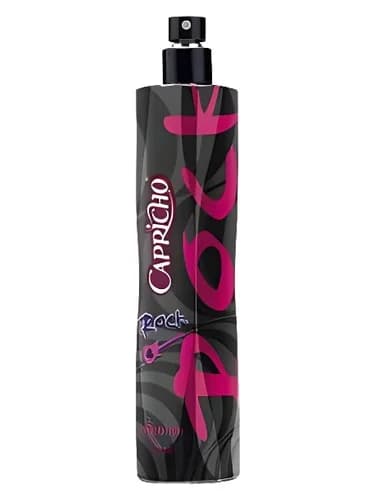 Frasco del perfume Capricho Rock de O Boticario — fragancia femenino
