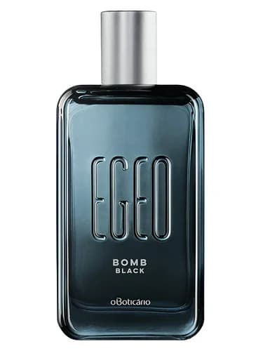 Frasco del perfume Egeo Bomb Black de O Boticario — fragancia masculino