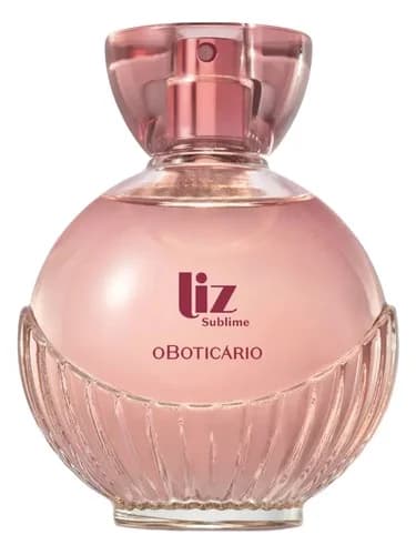 Frasco del perfume Liz Sublime de O Boticario — fragancia femenino
