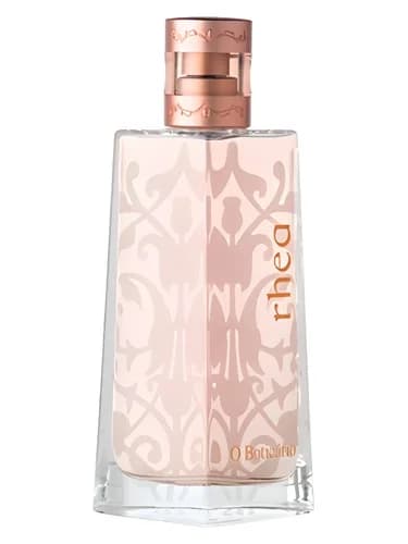 Frasco del perfume Rhea de O Boticario — fragancia femenino